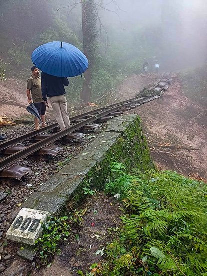 Shiv Temple Landslide