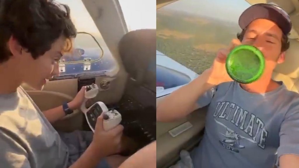 Plane II viral Video II news