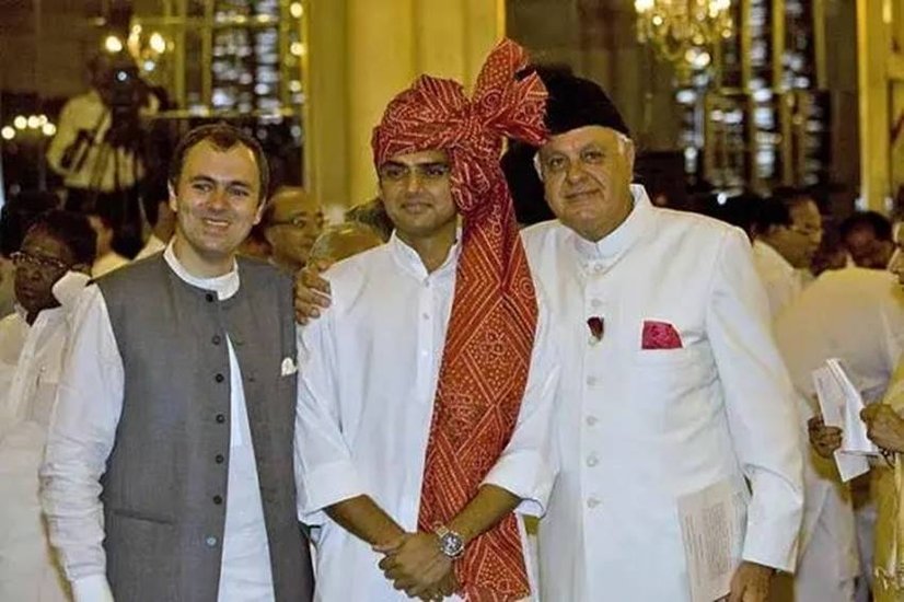 Sachin pilot, omar abdulla, farooque Abdullah