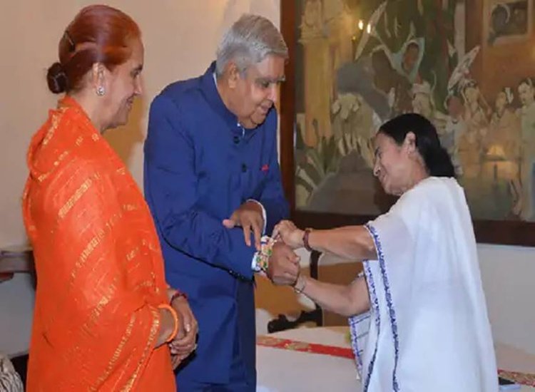 Mamata Banerjee Jagdeep Dhankhad Rakhi