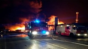 RUSSIA, ACCIDENT, FIRE