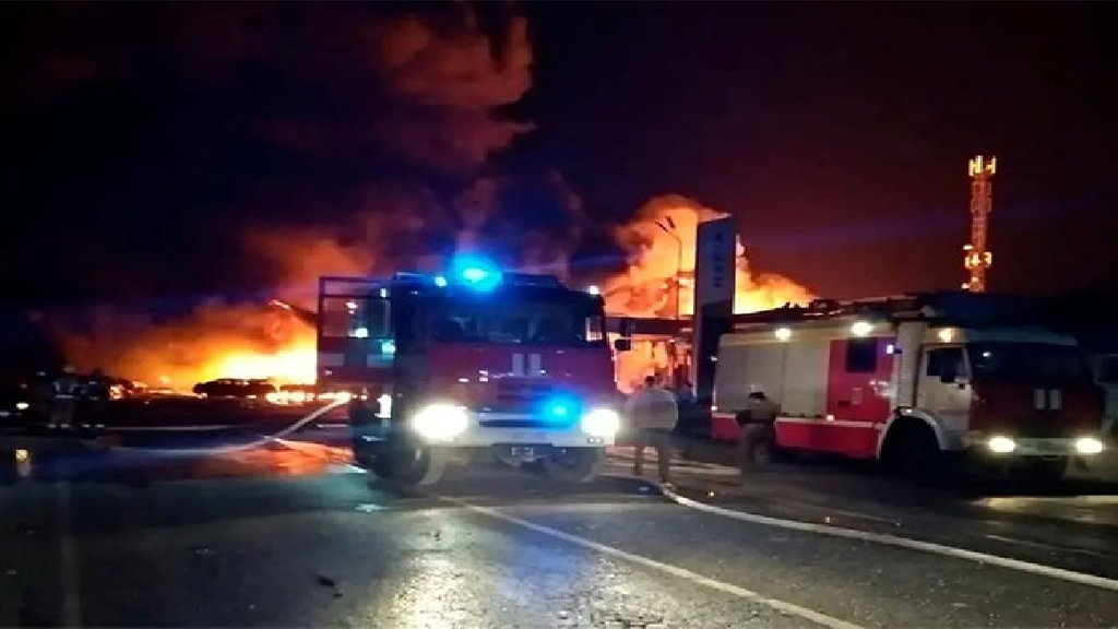 RUSSIA, ACCIDENT, FIRE