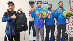 शूटिंग में राजेश्वरी कुमारी ने भारत को दिलाया 7वां ओलिंपक कोटा, लेकिन पदक जीतने से चूकीं; भारतीय पुरुषों ने जीता कांसा