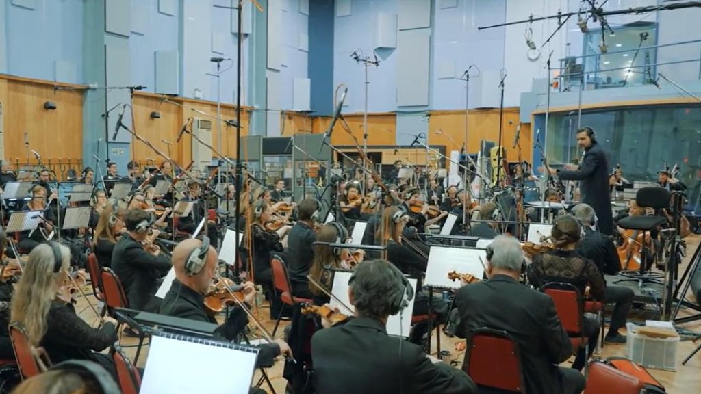 Ricky Kej took to X, formerly Twitter, to share a 1_02 minutes long video of the mesmerising renditi