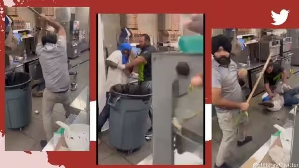 Sikh man beaten robber
