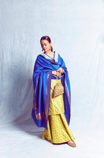 Surveen Chawla in Suit