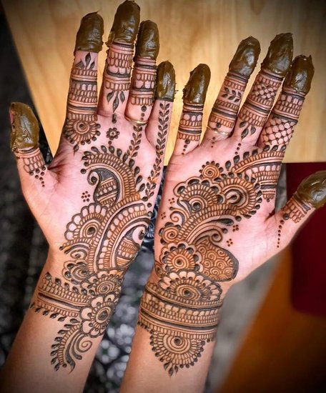 simple mehndi design