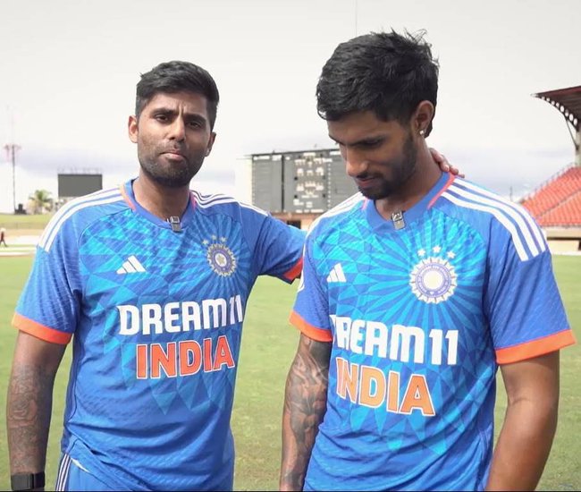 India vs West Indies | Surya Kumar Yadav | Tilak Varma | Watch Video |