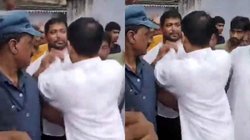 RJD कार्यकर्ता पर भड़के तेज प्रताप यादव, गला दबाकर दिया धक्का, वायरल हो रहा वीडियो