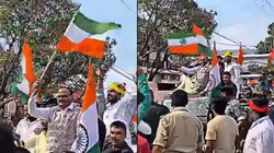 उलटा तिरंगा फहराते यूपी के उपमुख्यमंत्री का वीडियो वायरल, लोग मारने लगे ताना