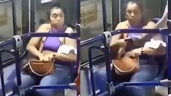 यात्रियों को लूटने बस में चढ़े लूटेरे को महिला ने बनाया बेवकूफ, वायरल हो रहा है वीडियो