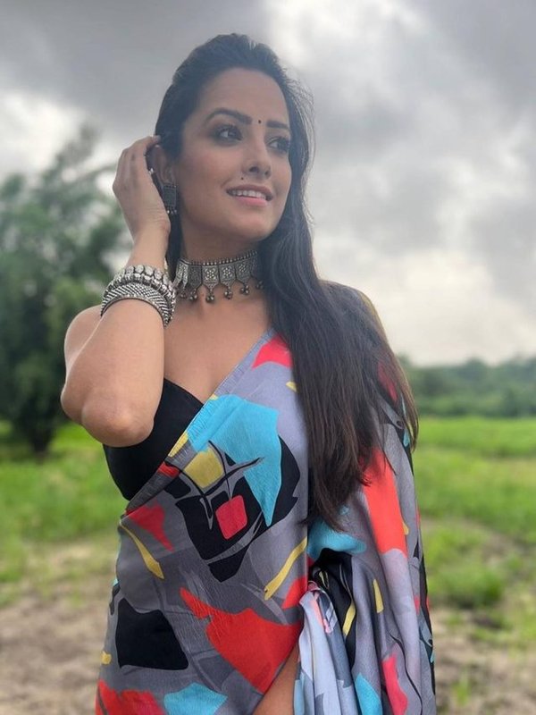 ANITA HASSANANDANI SAREE LOOK