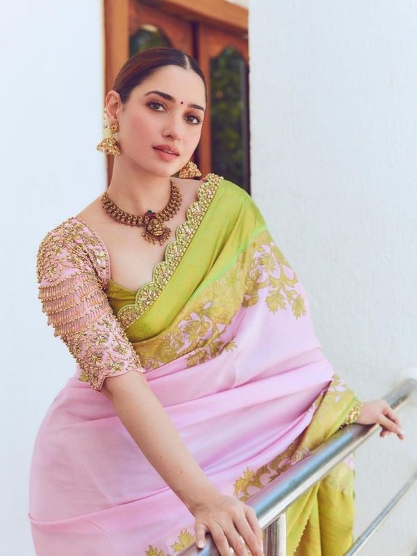 Tamannaah Bhatia Saree Look (7)