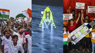 India Celebrates As ISRO Scripts History With Chandrayaan-3 Mission