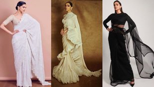 Deepika Padukone looks very beautiful in saree