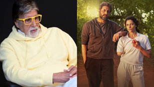 Amitabh Bachchan wept after watching son film, playing cameo role in Abhishek Bachchan Ghoomar