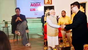Karan Johar in Express Adda
