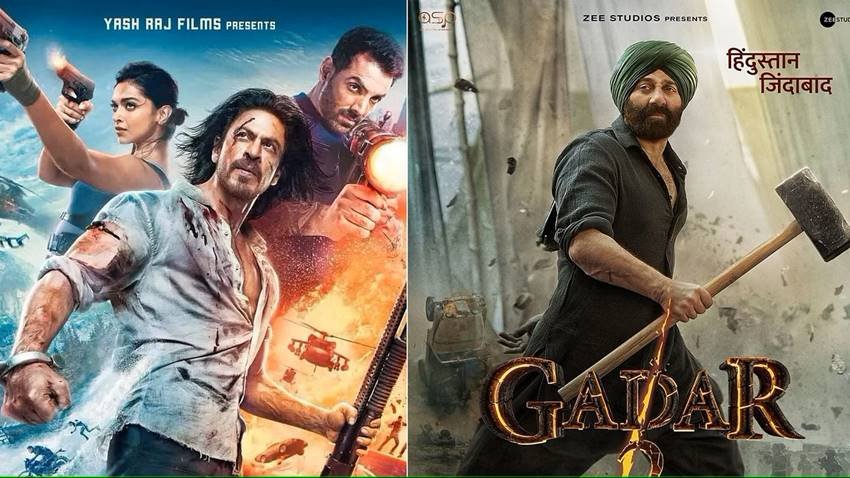 gadar 2 vs pathaan Starcast