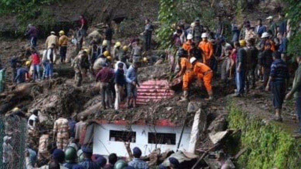 heavy rain in himachal pradesh | shimla |