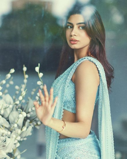 Khushi Kapoor Saree Look