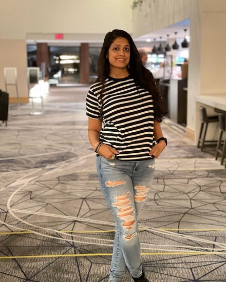 Kanishka Soni Top and scrapped Jeans