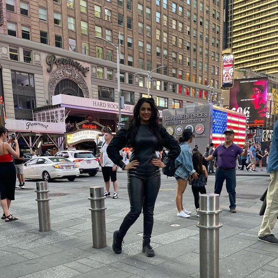 Kanishka Soni enjoying in New York