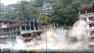 kullu building collapse | Landslide in Kullu | Himachal Pradesh News