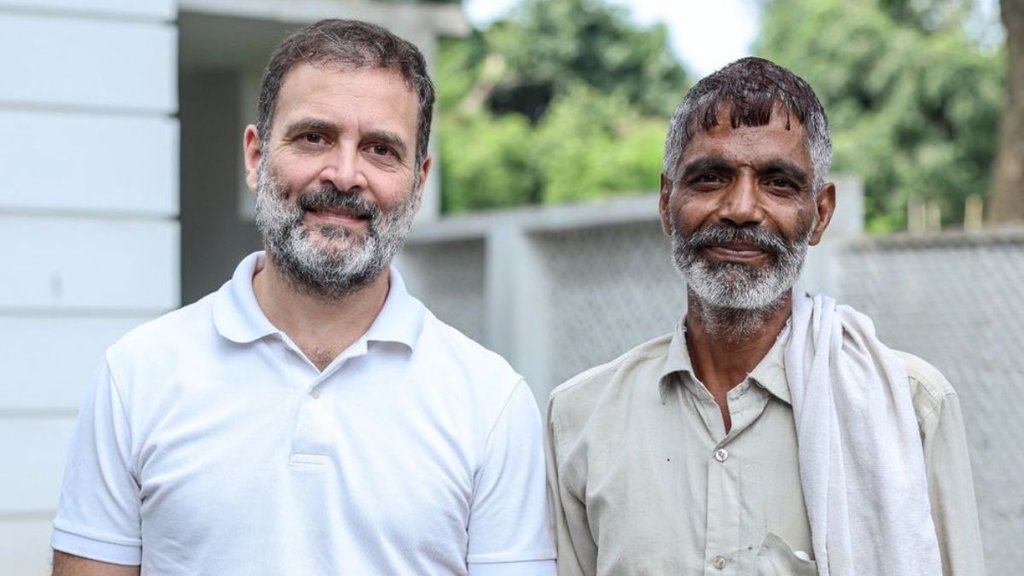 rahul gandhi | viral vegetable seller |