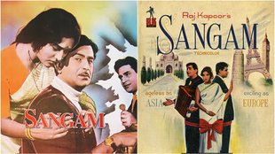sangam, bollywood, rajkapoor