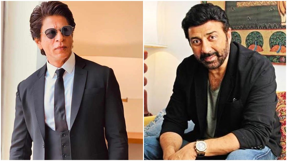 sunny deol, shahrukh khan