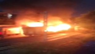 TRAIN FIRE