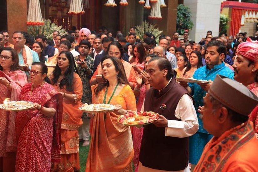 Ambani Family Ganesh pujan