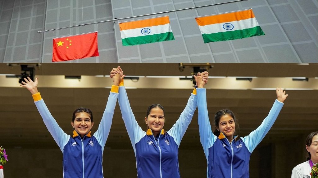 Asian Games | Asian Games 2023 | Indian Shooting | Indian Shooters Won Gold Silver Bronze Medals |