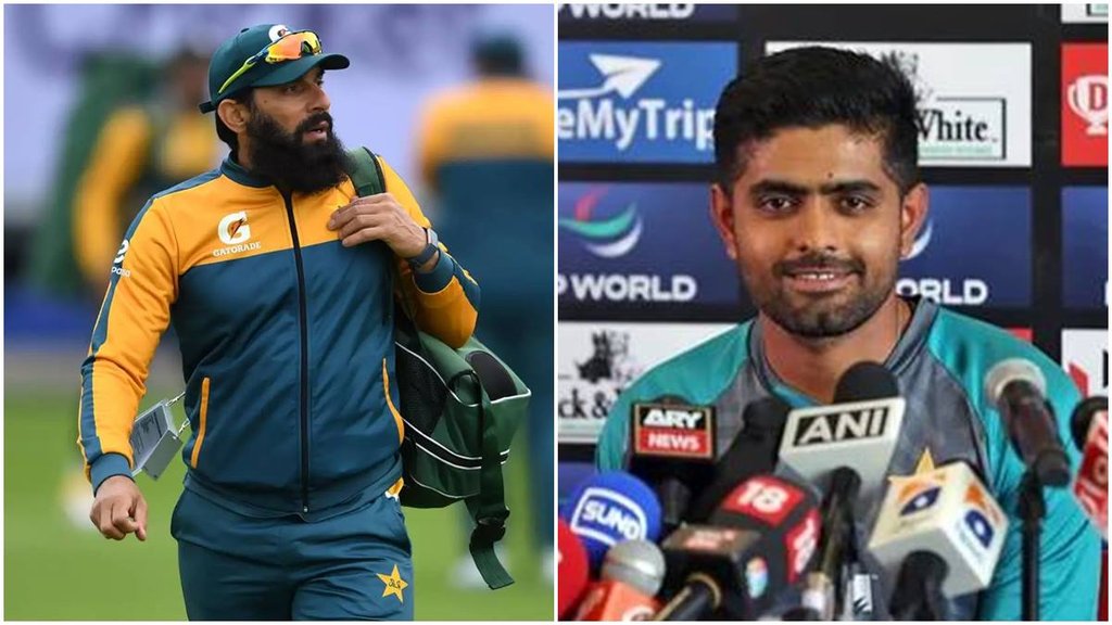 Babar Azam and Misbah ul haq