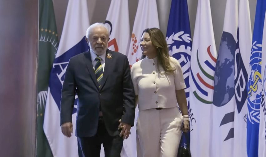 Brazil President with wife in India