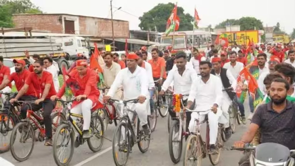 Lok Sabha Elections | Desh Bachao Samajwadi Cycle Yatra | AKHILESH YADAV
