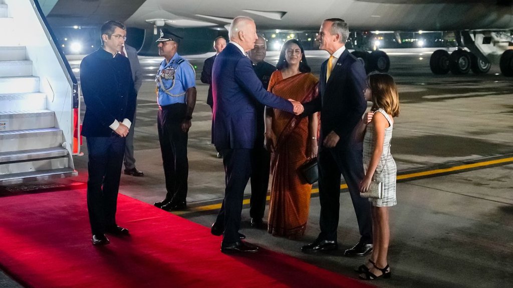 G20 Summit | Joe Biden | delhi airport