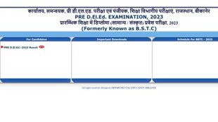 बीएसटीसी रिजल्ट, राजस्थान बीएसटीसी परिणाम 2023, राजस्थान बीएसटीसी रिजल्ट 2023, राजस्थान प्रीडीएलएड रिजल्ट 2023, rajasthan bstc result 2023, rajasthan bstc predeled result, bstc result, panjiakpredeled,in, rajasthan predeled result, rajasthan bstc result 2023 date, rajasthan bstc exam result 2023