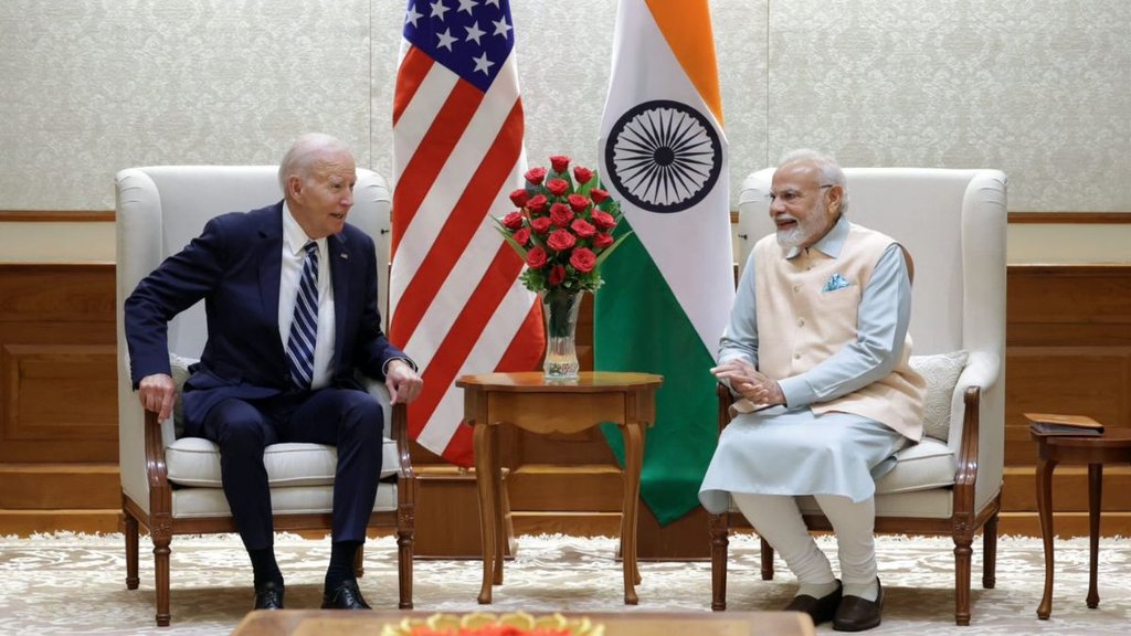 JOE BIDEN | AMERICA | PM MODI MEET |