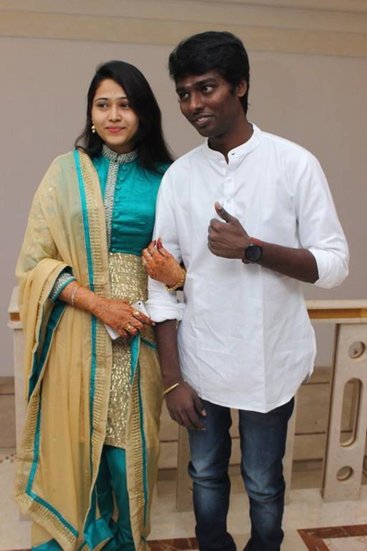 Atlee kumar Wife Priya Mohan