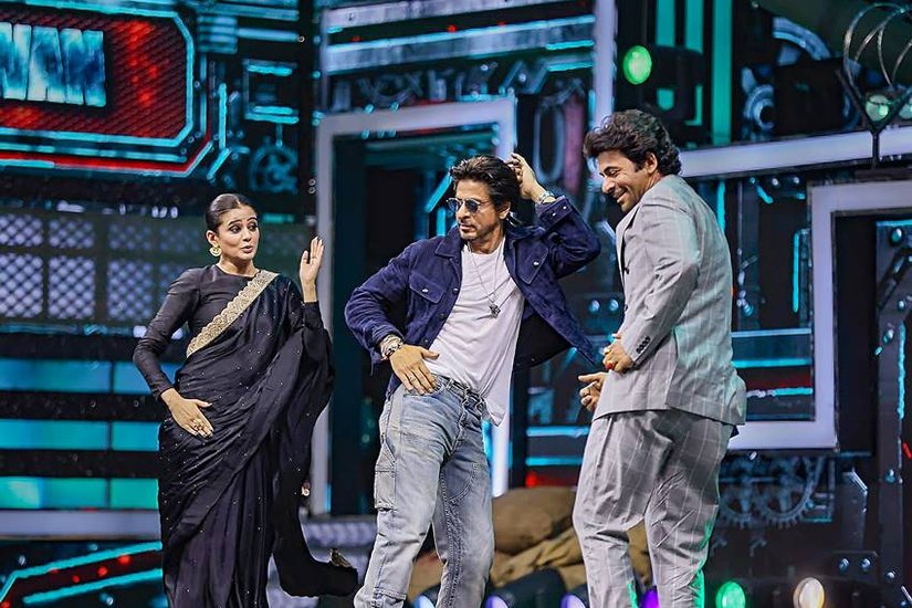 Shahrukh Khan nayanthara and Sunil Grover