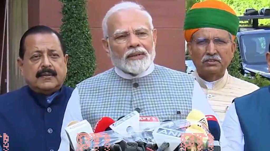 PTI II Narendra Modi II Parliament