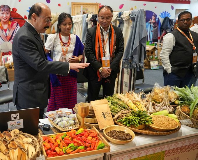 G20 Chief Coordinator Harsh Vardhan Shringla at Bharat Mandapam
