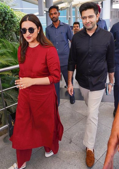 parineeti Chopra and raghav Chadha
