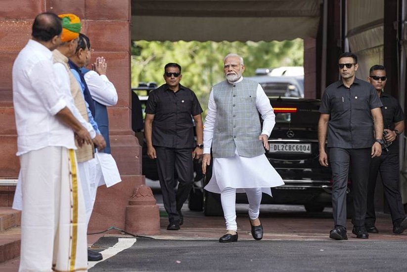 PM Modi Old Parliament