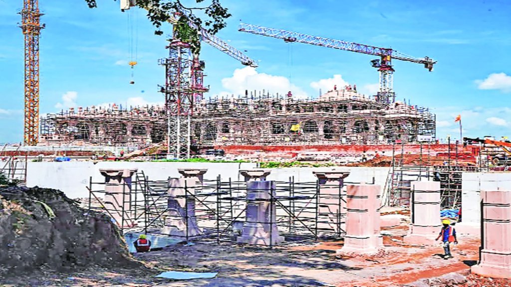 Ram temple| construction