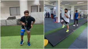 Rishab pant । Fitness update।