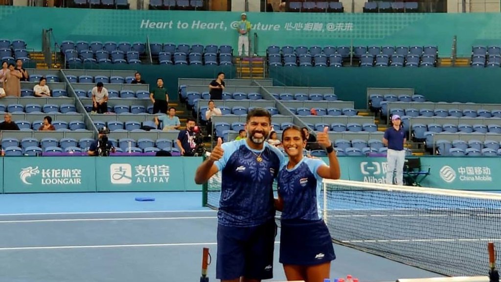 Rohan bopanna । rutuja bhosale । Asian games 2023