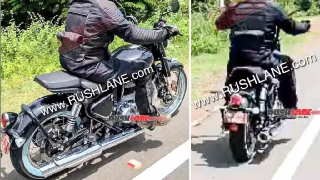 Royal Enfield Bobber 350 leaked details । Royal Enfield Bobber 350 spotted । Royal Enfield Bobber 350 spy photo । Royal Enfield Bobber 350 spy news