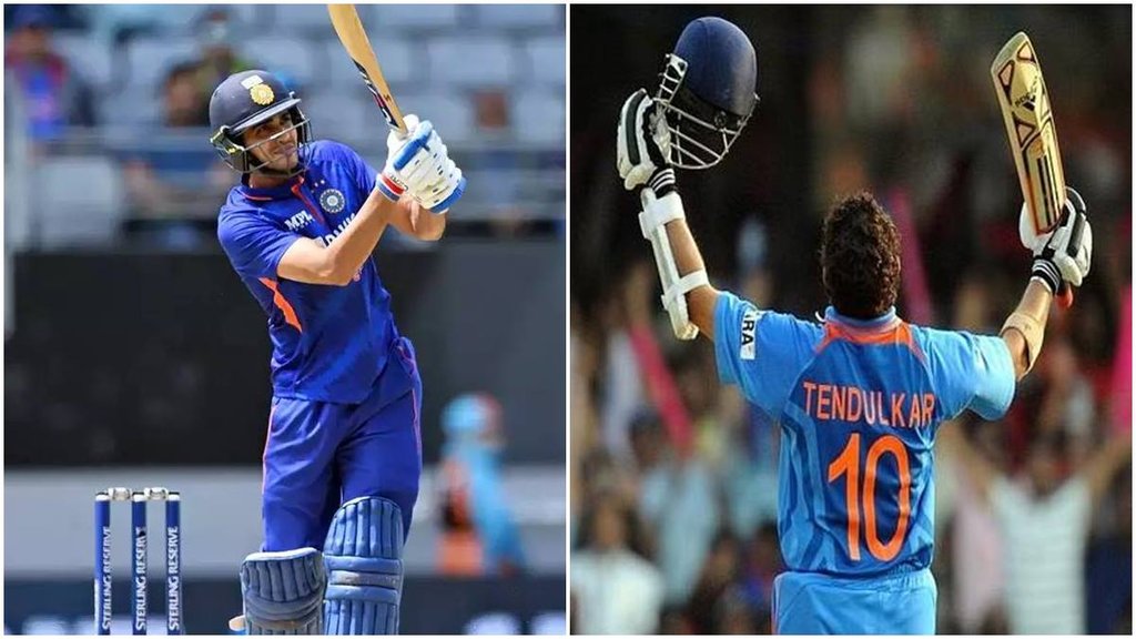 Shubman gill । sachin tendulkar । ODI record